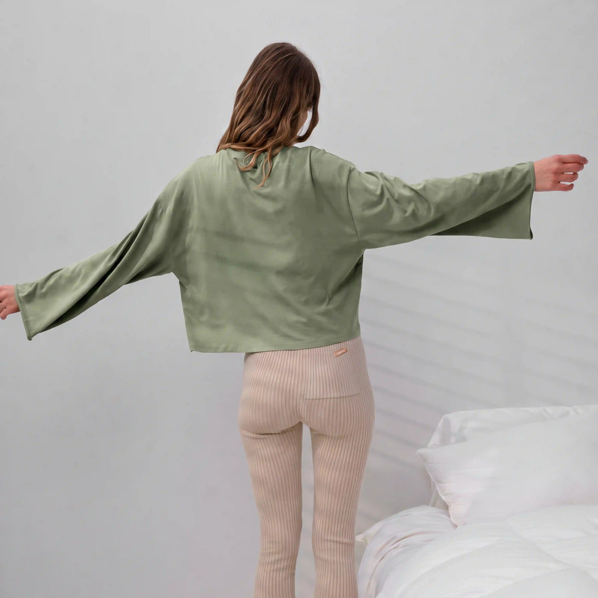 Organic Pima Wide Sleeve Tee