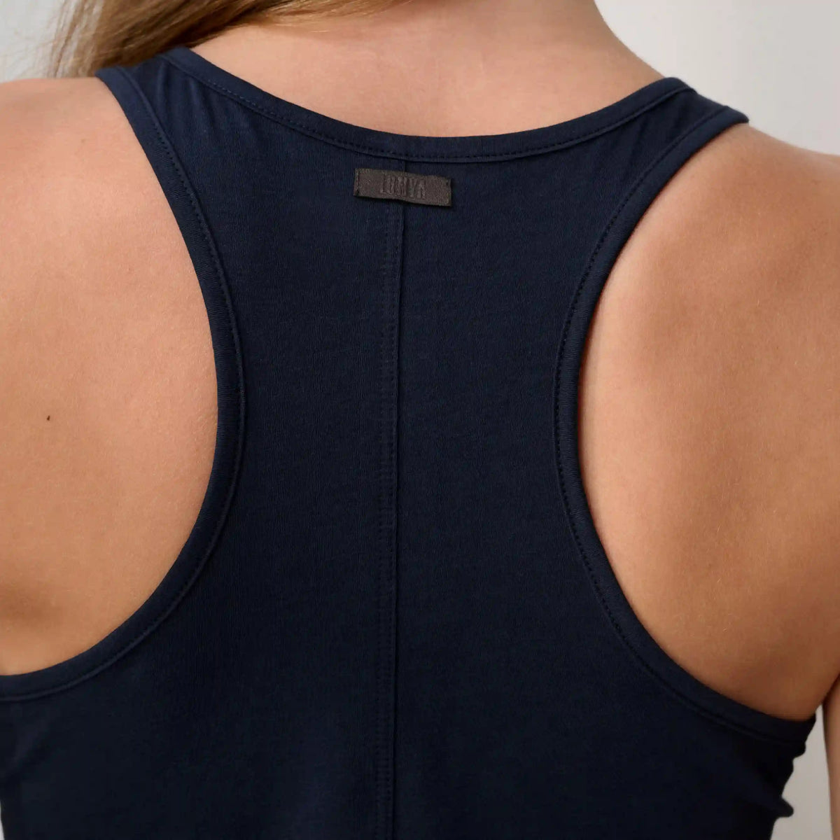 Organic Pima Curved Hem Tank