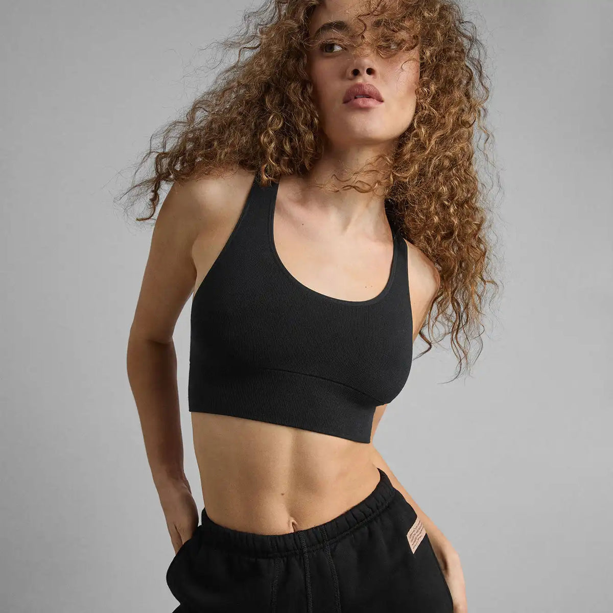Seamless Modal Racer Bralette