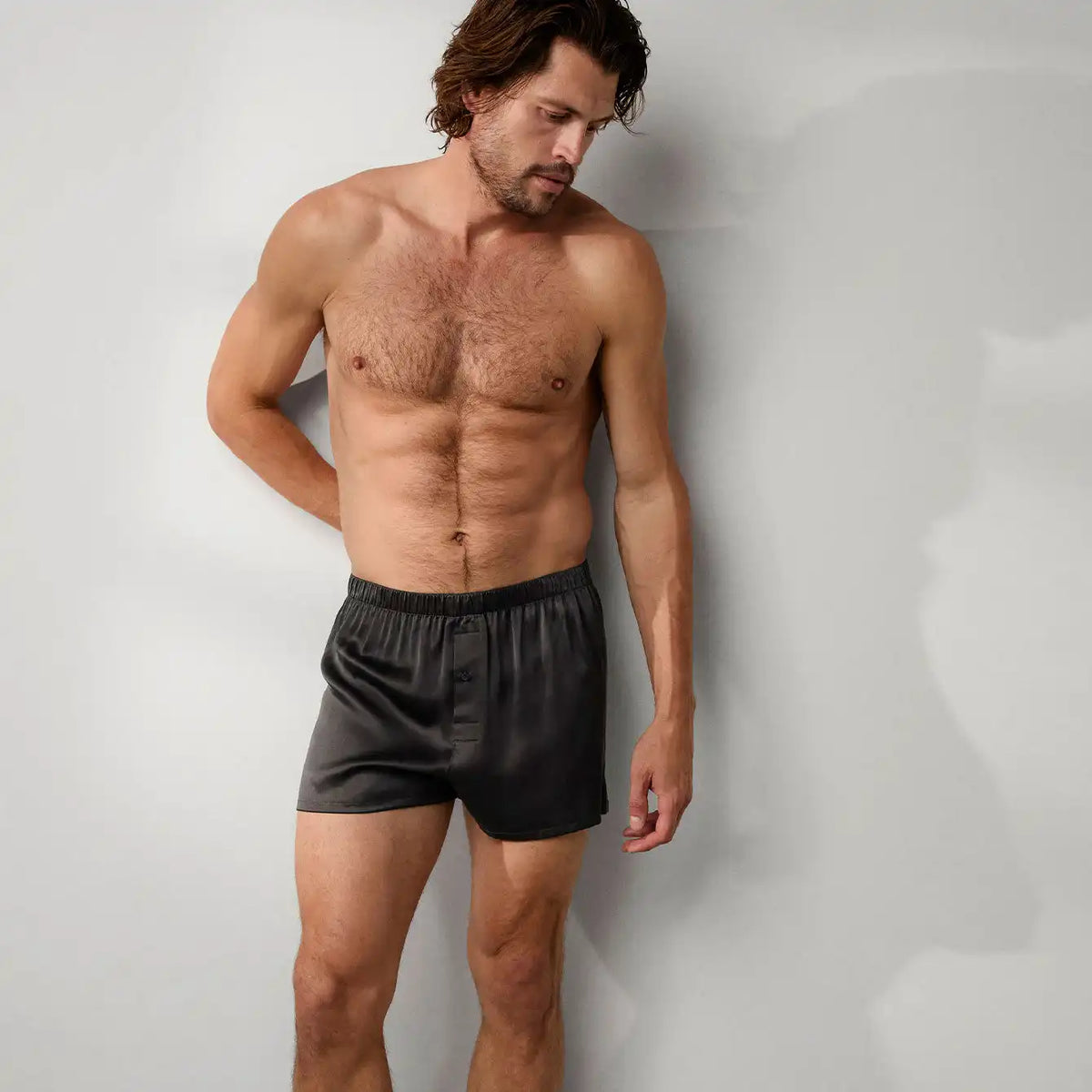 Men's Washable Silk Boxer