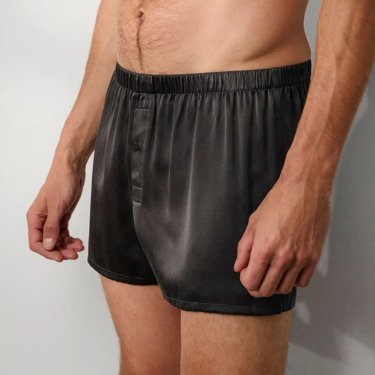 Men's Washable Silk Boxer