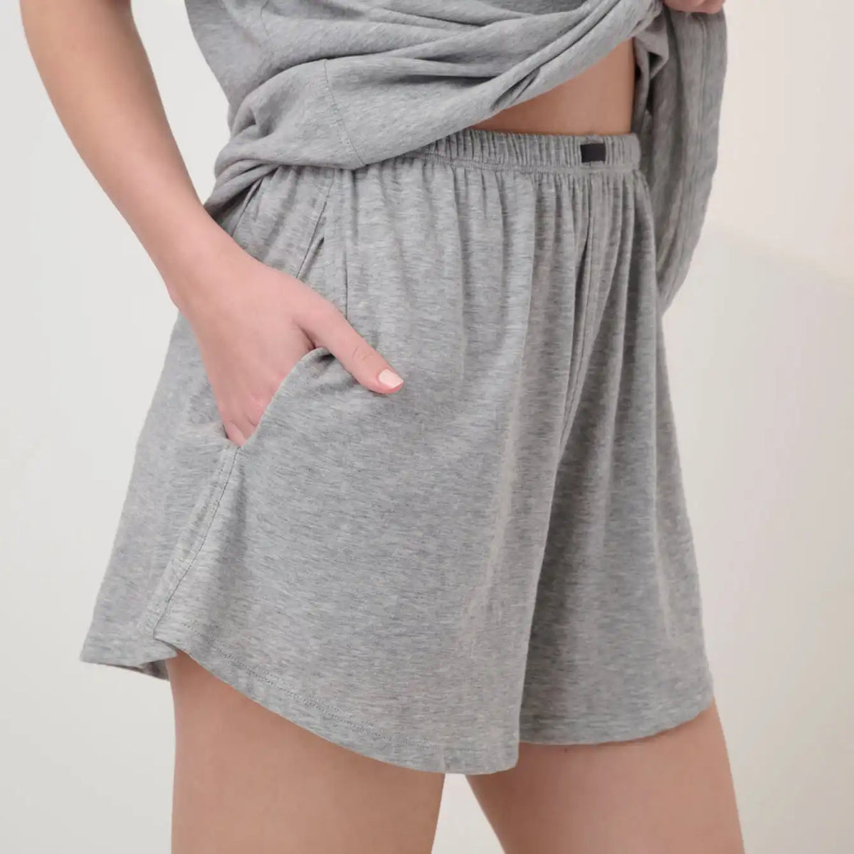 Organic Pima Tee Short Set
