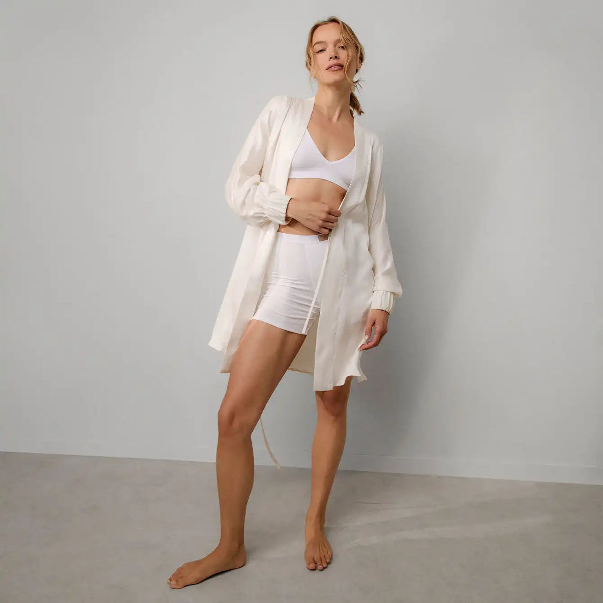 Washable Silk Robe